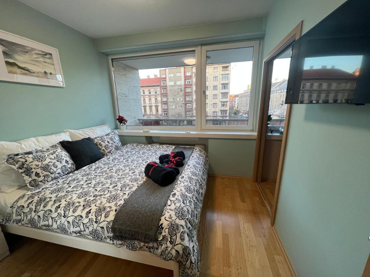 Luxury Apartment Dunapest With Spa And Pool Budapest Eksteriør billede